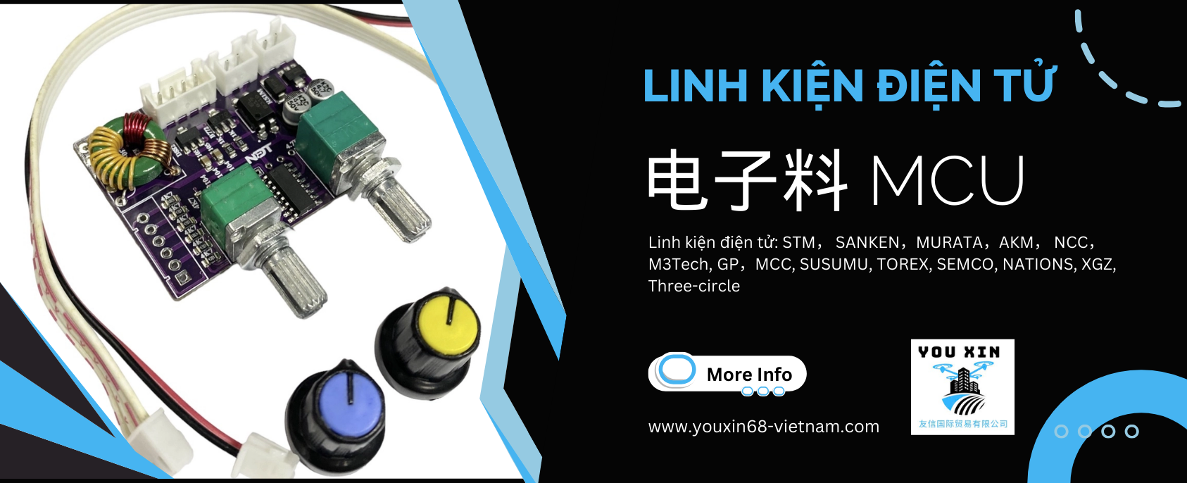 Linh kiện điện tử youxin vietnam